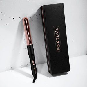 FOXYBAE 32mm Rose Gold Curling Wand ✨ Wanderlux Titanium | Beach Waves